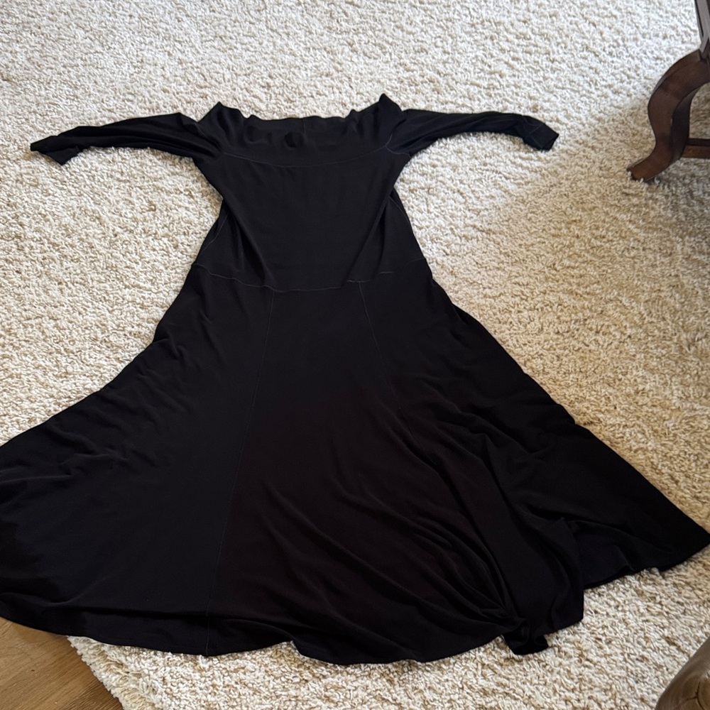 Chic Black Long Sleeve Dress